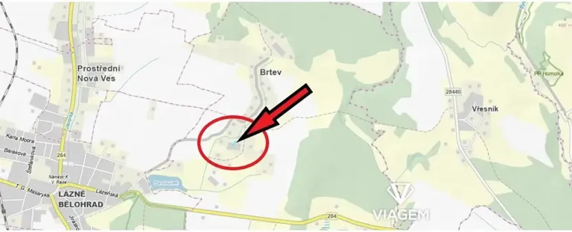 Prodej podílu zahrady, Lázně Bělohrad, 91 m2