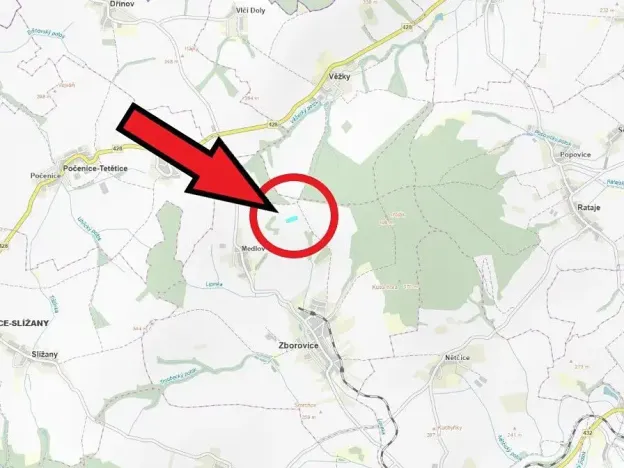 Prodej podílu pole, Zborovice, 1819 m2