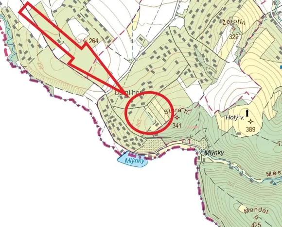 Prodej pole, Strážnice, 3361 m2