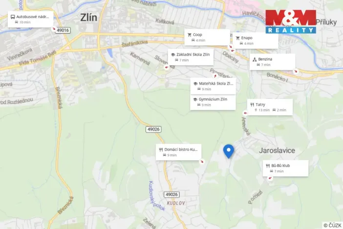 Prodej pozemku pro bydlení, Zlín - Jaroslavice, 576 m2