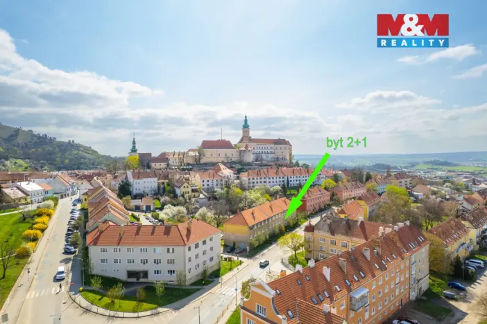 Prodej bytu 2+1, Mikulov, 22. dubna, 50 m2