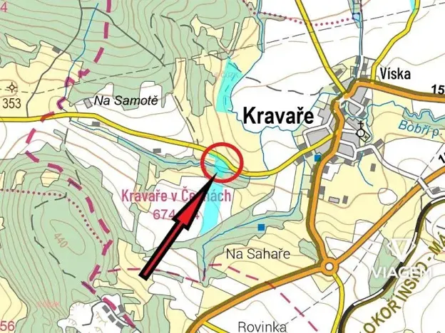 Prodej podílu pole, Kravaře, 1287 m2