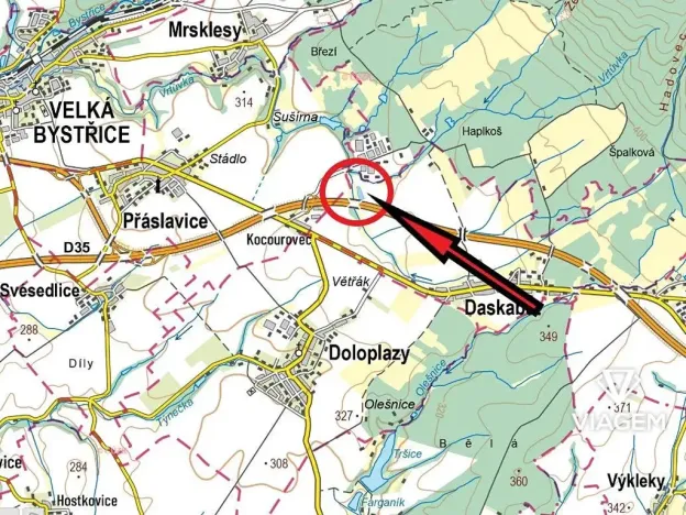 Prodej pole, Daskabát, 8604 m2