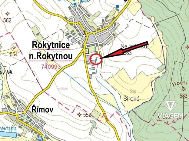 Prodej komerčního pozemku, Rokytnice nad Rokytnou, 226 m2