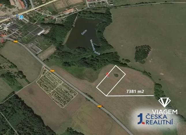 Prodej podílu pole, Morašice, 461 m2