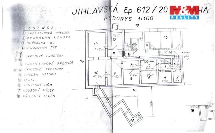 Prodej obchodního prostoru, Praha - Michle, Jihlavská, 103 m2