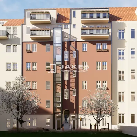 Prodej bytu 2+kk, Praha - Smíchov, Grafická, 43 m2