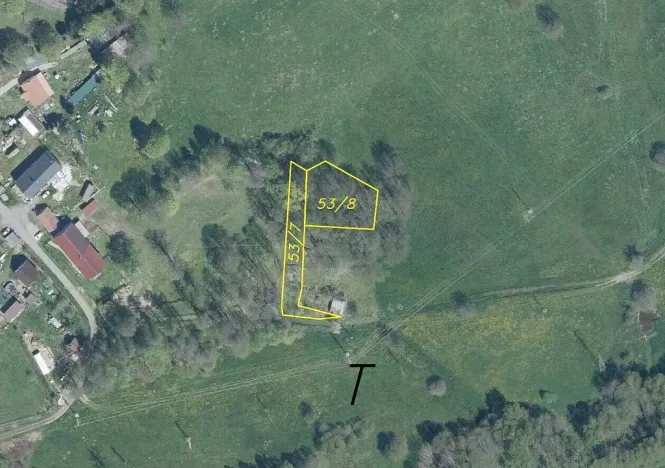 Prodej pozemku, Dolní Nivy, 1221 m2