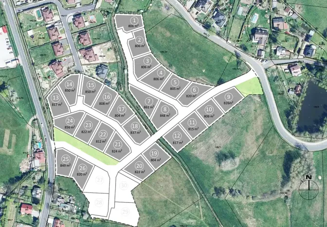 Prodej pozemku pro bydlení, Nová Role, 817 m2