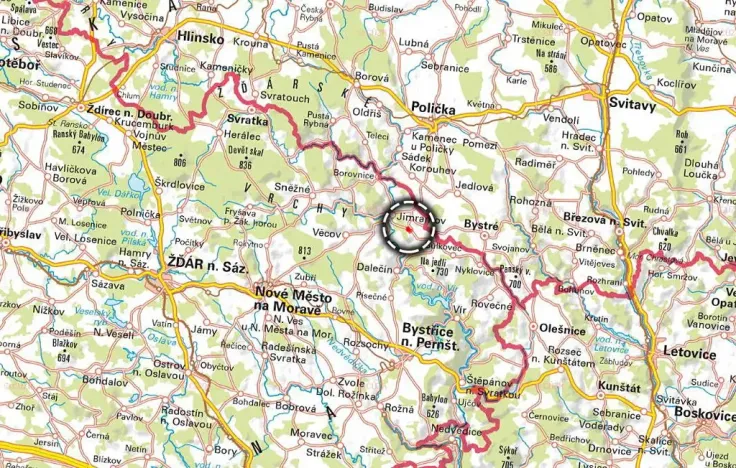 Prodej louky, Jimramov, 6783 m2