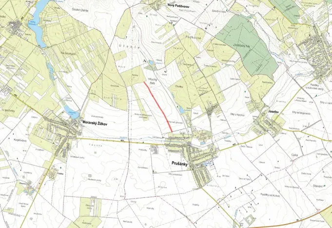 Prodej pole, Prušánky, 11877 m2