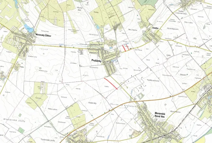 Prodej pole, Prušánky, 8579 m2