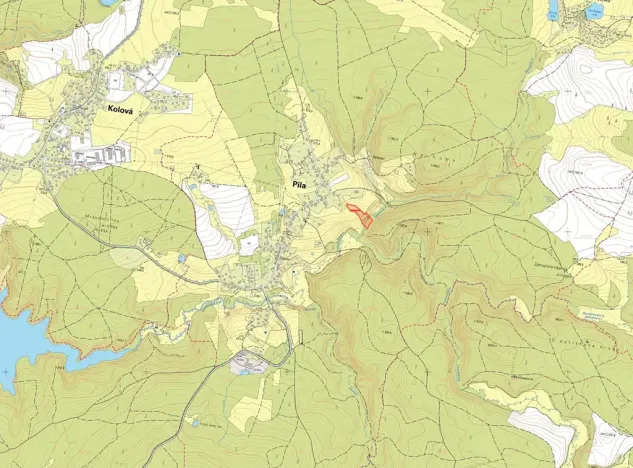 Prodej louky, Pila, 10020 m2