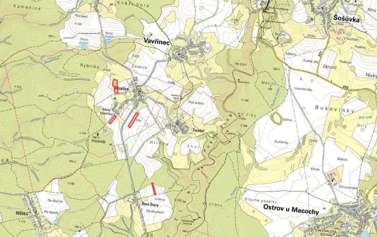 Prodej pole, Vavřinec, 21531 m2