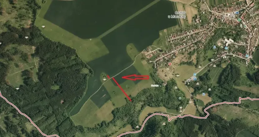 Prodej pole, Ostrov u Macochy, 3556 m2