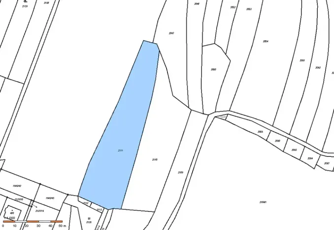 Prodej pole, Střelná, 4100 m2