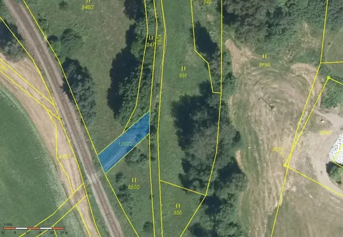 Prodej podílu pozemku, Pustá Kamenice, 960 m2