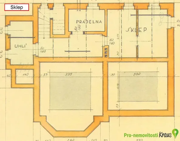 Prodej rodinného domu, Mirošov, Školní, 180 m2