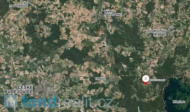 Prodej pozemku, Chlum u Třeboně - Lutová, 6727 m2