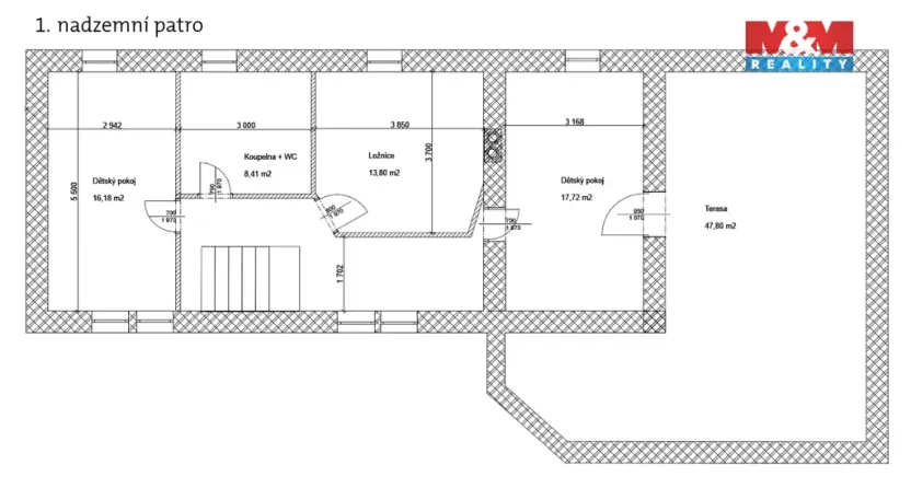 Prodej rodinného domu, Zlonice - Vyšínek, 130 m2