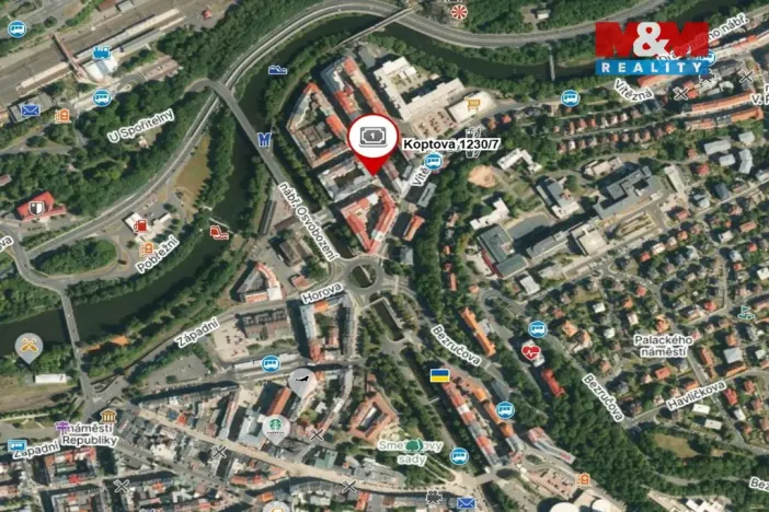 Pronájem obchodního prostoru, Karlovy Vary, Koptova, 57 m2