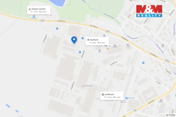 Pronájem výrobních prostor, Lanškroun - Žichlínské Předměstí, Dvořákova, 38 m2