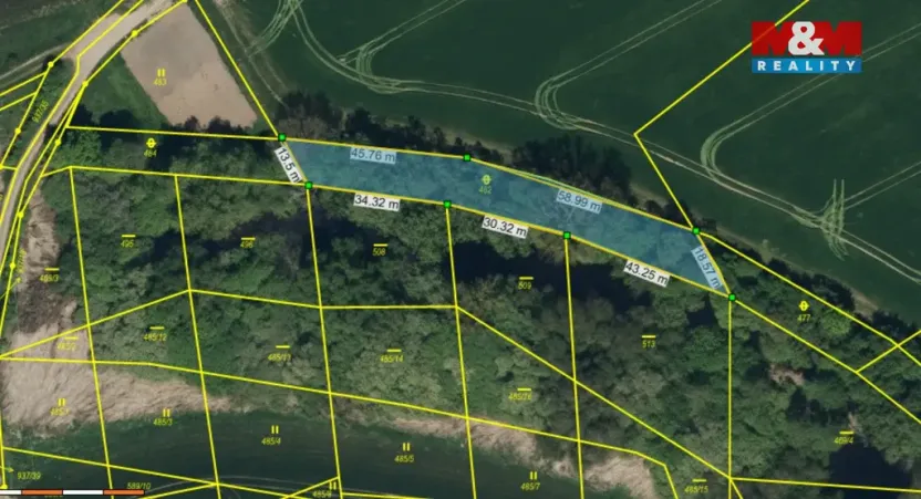 Prodej pozemku, Živanice, 1158 m2