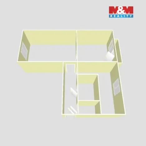 Prodej bytu 2+1, Teplice, Buzulucká, 54 m2