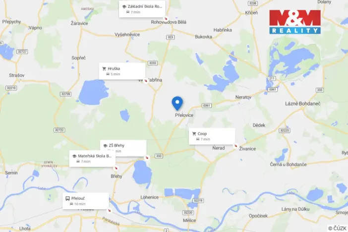 Prodej pozemku pro bydlení, Přelovice, 802 m2