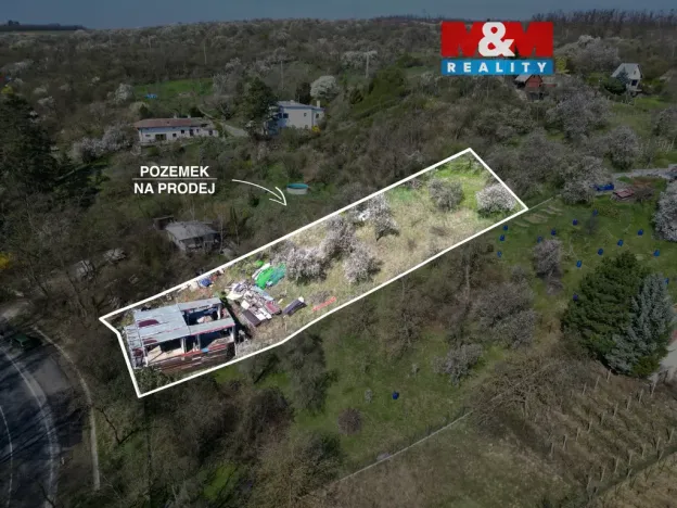 Prodej zahrady, Želešice, 1635 m2