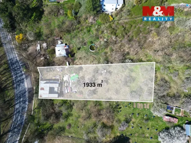 Prodej zahrady, Želešice, 1635 m2