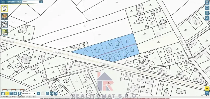 Prodej pozemku pro bydlení, Vyžlovka, Pražská, 2670 m2