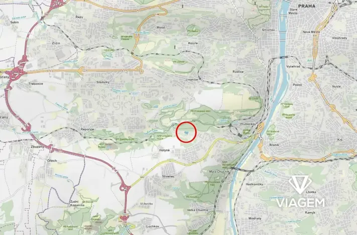 Prodej komerčního pozemku, Praha - Hlubočepy, 9187 m2