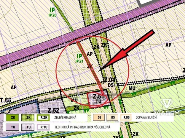 Prodej podílu pole, Český Brod, 1135 m2