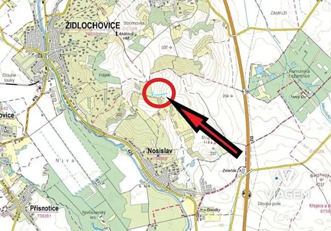 Prodej pole, Nosislav, 5643 m2