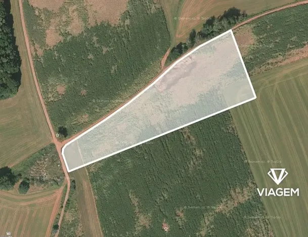 Prodej podílu pole, Úbislavice, 5872 m2