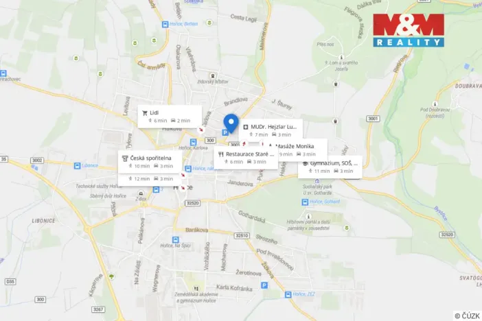 Pronájem výrobních prostor, Hořice, Maixnerova, 1000 m2