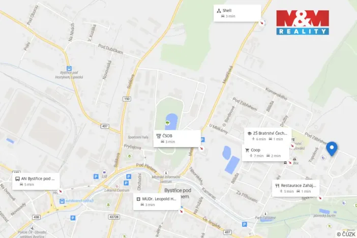 Prodej bytu 1+1, Bystřice pod Hostýnem, U Hřiště, 38 m2