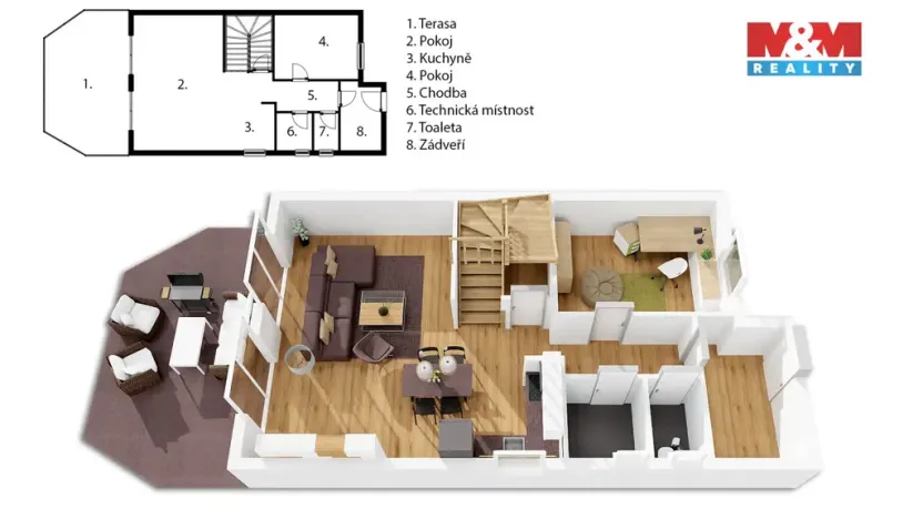 Prodej rodinného domu, Poděbrady - Poděbrady II, Dr. Kryšpína, 114 m2