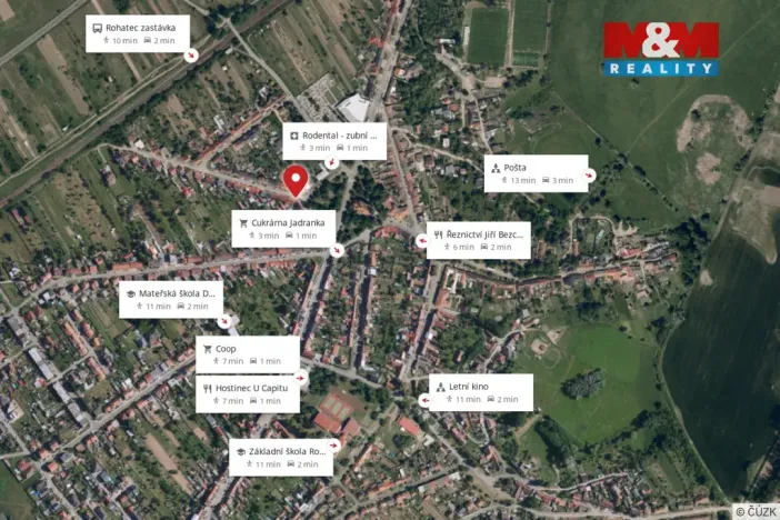 Prodej rodinného domu, Rohatec, Revoluční, 358 m2