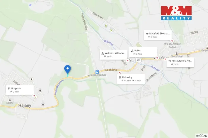 Prodej pozemku, Želešice, 1933 m2