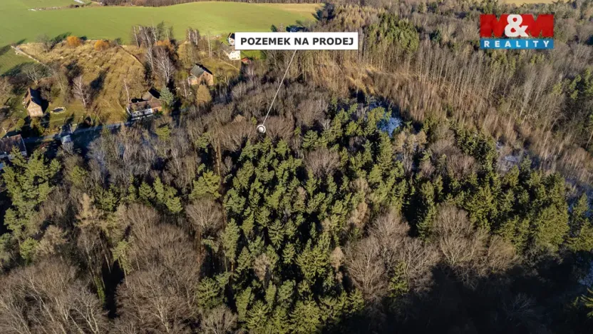 Prodej louky, Višňová - Andělka, 3376 m2