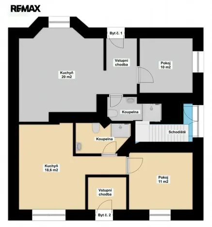 Pronájem bytu 2+kk, Praha - Smíchov, U Malvazinky, 38 m2