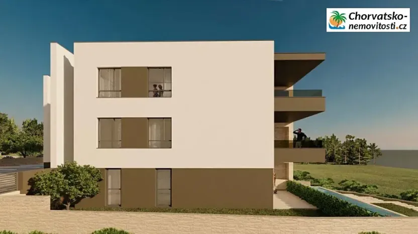 Prodej bytu 3+kk, Novalja, Chorvatsko, 66 m2