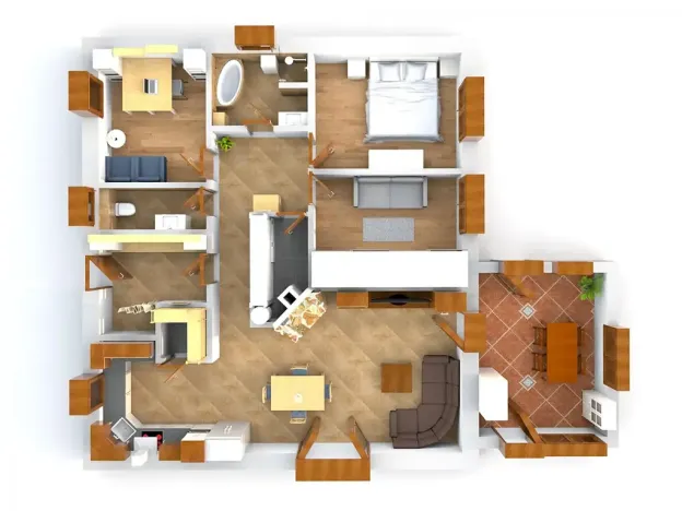 Pronájem rodinného domu, Volduchy, 110 m2