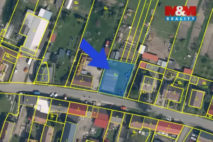 Prodej zahrady, Vrutice, 550 m2