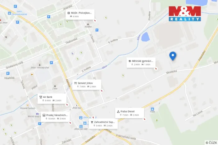 Pronájem skladu, Jirkov, Mostecká, 724 m2