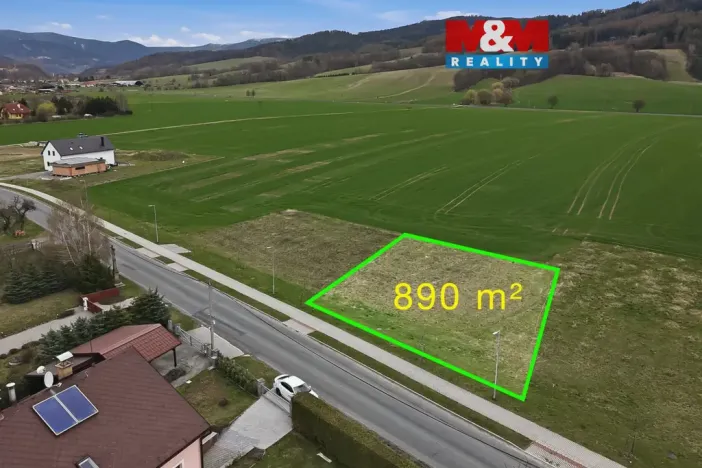Prodej pozemku pro bydlení, Vikýřovice, 890 m2
