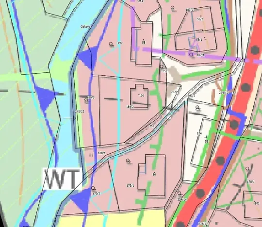 Prodej zahrady, Oskava, 750 m2