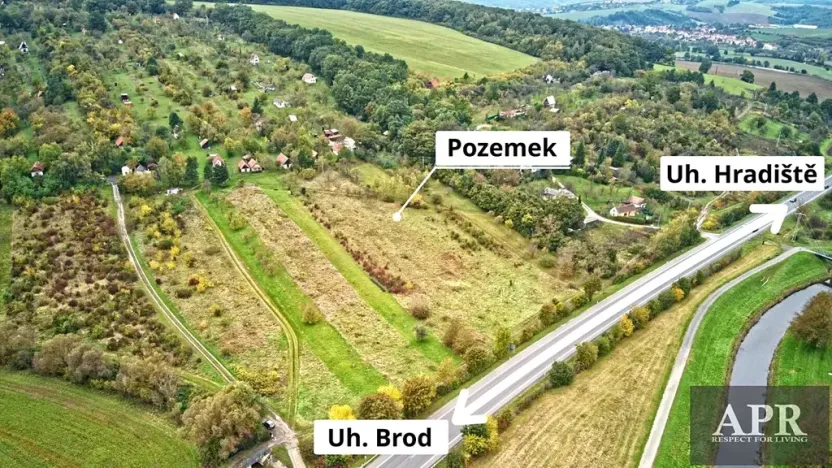 Prodej louky, Uherský Brod, 495 m2